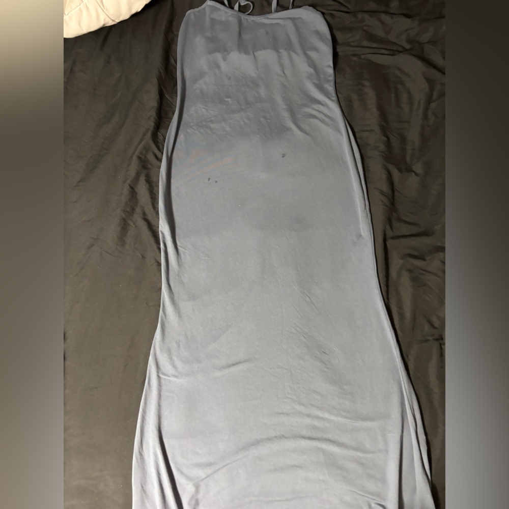 Gray Maxi Dress